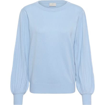 Kaffe KAlone Knit Pullover Dames Trui - Powder Blue
