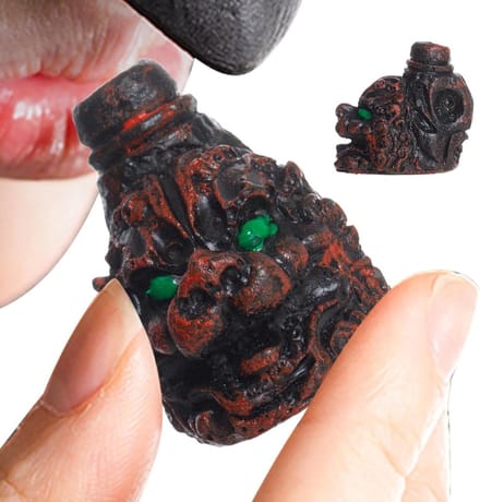 Halloween Fluitjes - Enge Speeltjes - Feestelijke Sfeer - Luid Geluid - 6 x 6 x 4 cm - Rood
