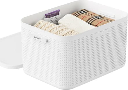 Rotho WOP opbergbox L - met deksel - wit