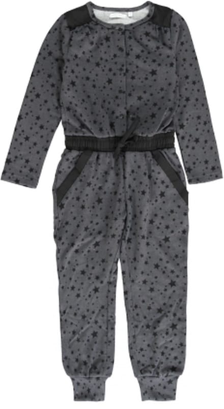 Lemon Beret Jumpsuit - Meisjes - Maat 98 - Zwart