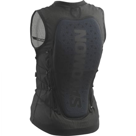 Salomon Flexcell Pro, rugbeschermer, junior, zwart