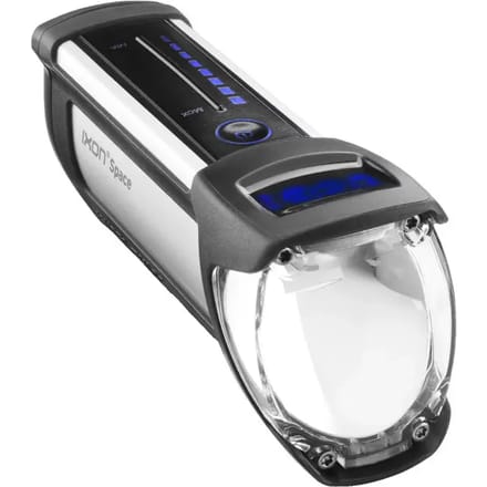 de fietslamp van de machtsbank voor koplamp Busch & Müller Ixon Space 150 Lux