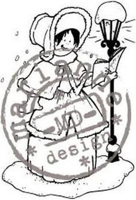 Marianne Design Hm9446 Clearstamp Caroler