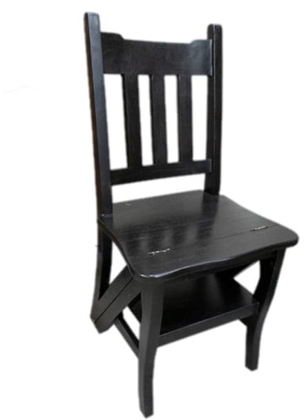 Ladder Stoel Zwart