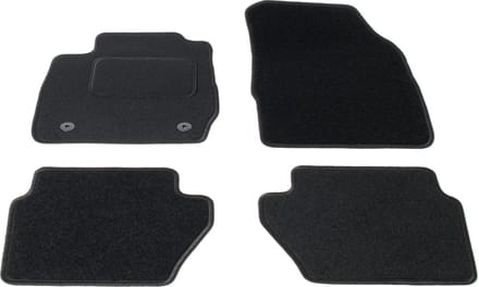 Automatten voor Ford Fiesta MK6 (facelift) (2012-2017) - 4-delig - Naaldvilt