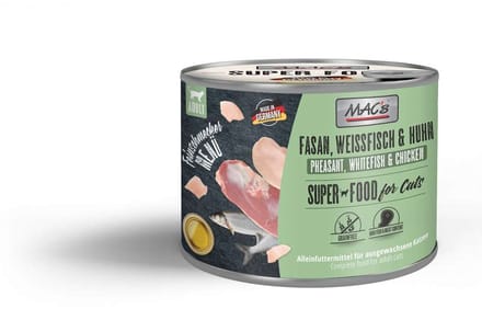 MAC's CAT - Gourmet blik 6x200g - fazant, witte vis met kip