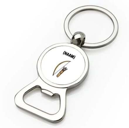 Akyol - boogschieten met eigen naam flesopener - Sport - boogschieter - sport - 9 bij 3 cm