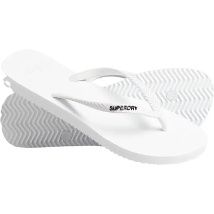 Superdry Vintage Classic Slippers Wit EU 40-41 Vrouw