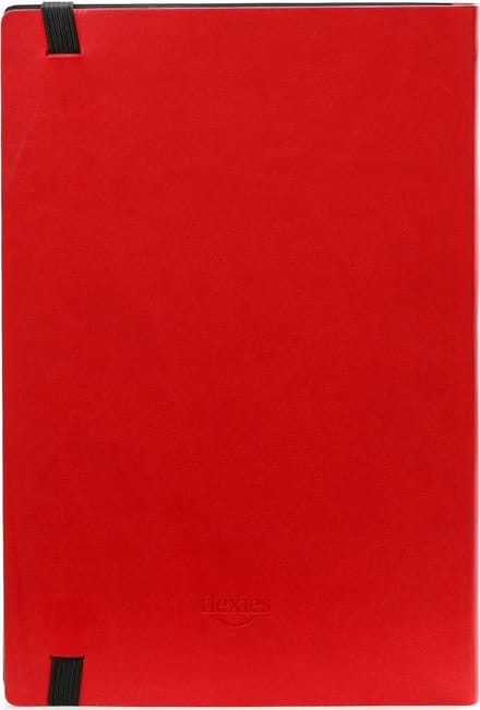Helma BF434-8 11 x 18 Flexies notitieboek Rood