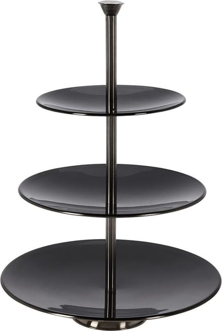 Etagere RVS - 36,5 cm - glanzend