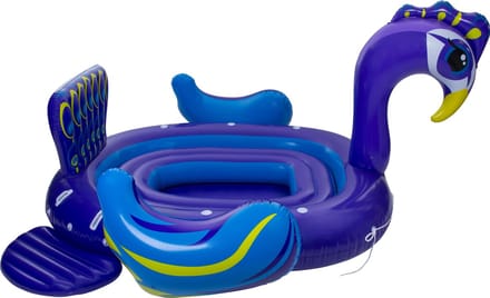 Pure4Fun Pauw Mega Eiland Opblaasfiguur-Unisex-Paars