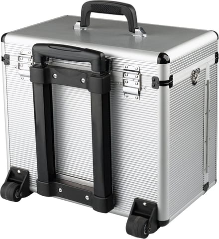 Kapperskoffer - Make-up koffer - Professioneel gebruik - Spinner wielen - 43x34x27 cm - Multi
