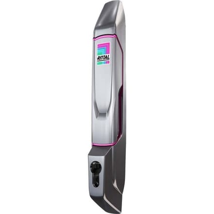 Rittal VX 8618.280 Comfortabele handgreep Voor profielcilinder Nikkel (mat) 1 stuk(s)