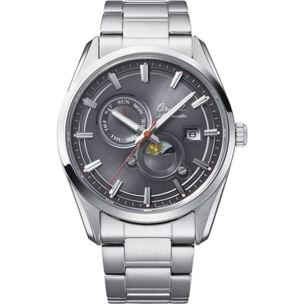 Orient Stretto RA-AK0311N30B Stretto Sun & Moon - 75th Anniversary Edition Horloge