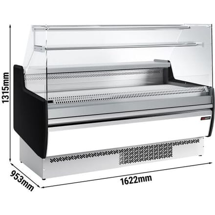 GGM Gastro Kühltheke - 1620mm - 1 Ablage - Frontblende Weiß