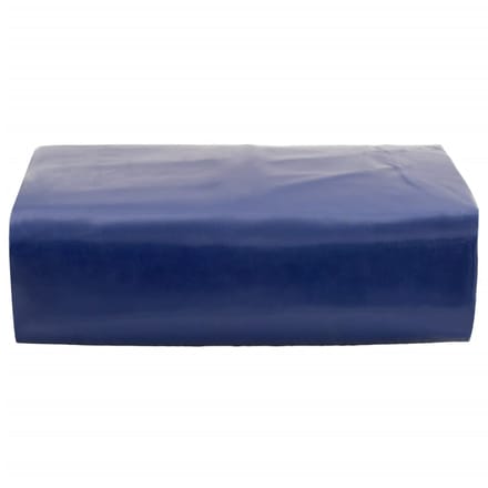 vidaXL - Zeil - 650g - / - m² - Blauw - 4 - x - 8 - m - Canvas - met - PVC-coating