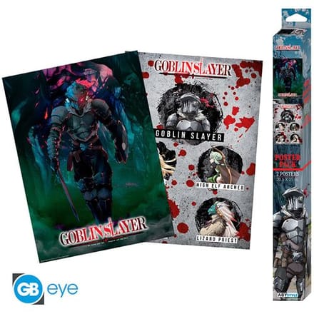 GBeye Goblin Slayer 2 Chibi Poster Set-Group & Slayer (Diversen) Nieuw