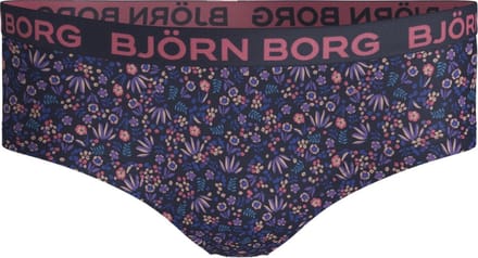 Björn Borg - Meisjes - Tiny Flowers Hipster 1-Pack - Multicolour/Paars - Maat 122-128