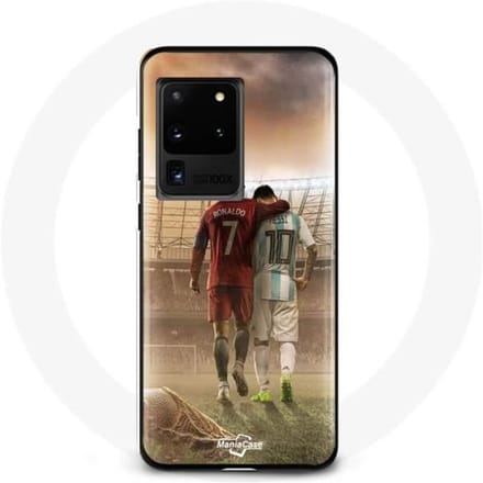 Coque Samsung Galaxy S20 Ultra cristiano ronaldo messi goat