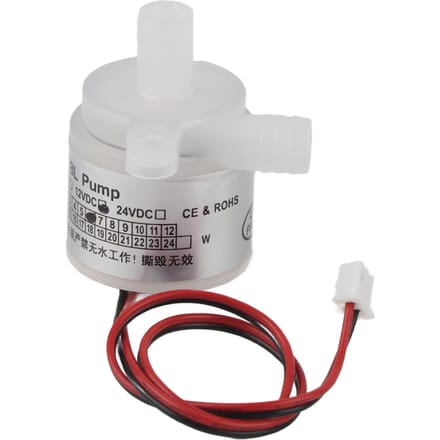 1 stuks Witte Mini Voedselkwaliteit Borstelloze Waterpomp 12V DC 6W voor Medische Instrumenten