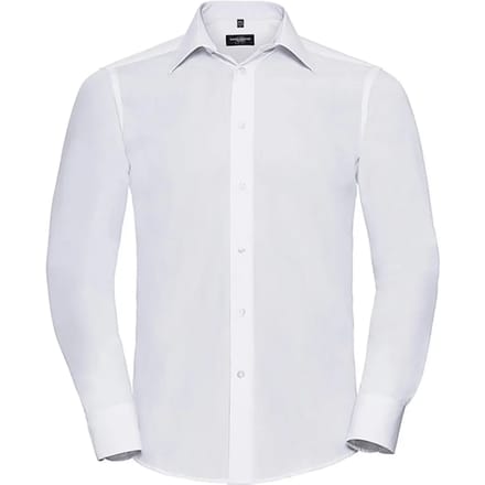 Chemise met lange mouwen op maat in popeline Russell Athletic