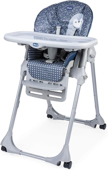 Verstelbare Eetstoel voor Baby's van 6 Maanden tot 3 Jaar - Compact en Inklapbaar