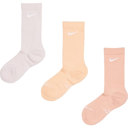 Nike Elevated Crew 3 Pack Sokken Unisex - Oranje - Maat 34 - 38 - Katoen