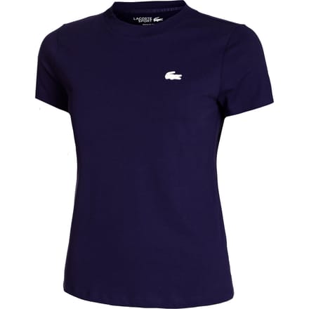 Slim fit sport-t-shirt van katoenmix
