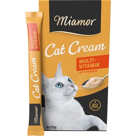 Miamor - Kattencrème Pasta - 6 Smaken - Anti-haarbal - Multi-lekkernij