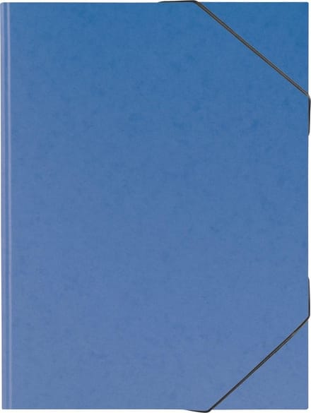 Verzamelmap A3 Karton met Elastiek Blauw
