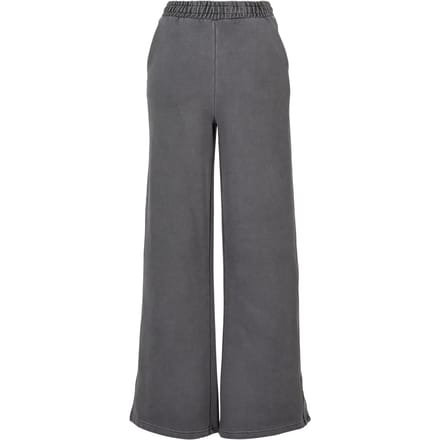 Urban Classics - Heavy Terry Garment Dye Slit Dames joggingbroek - 5XL - Grijs