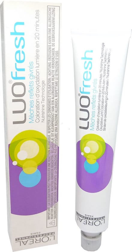 Loreal LUO fresh Highlights Permanente strengen Haarkleur Crèmekleuring 50ml - Pineapple / Ananas