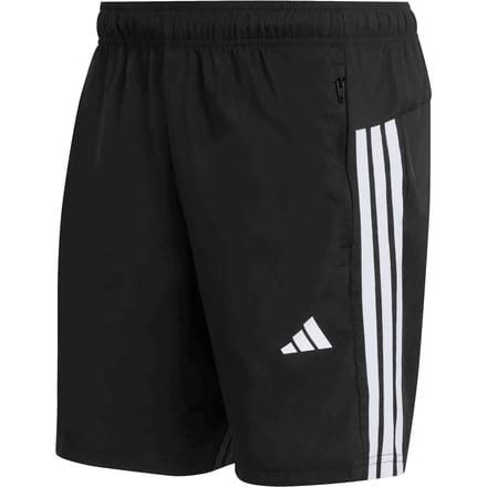 Adidas Performance Workout Essentials Base 3-Stripes Woven Short - Heren - Zwart