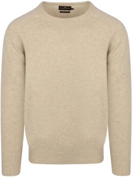 Steppin' Out Trui Lamswol Greige - Maat XL - Heren