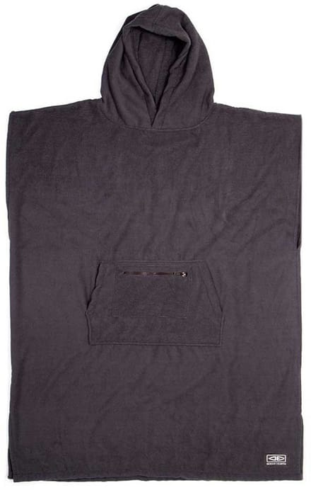 Ocean & Earth Lightweight Hooded Poncho Grijs