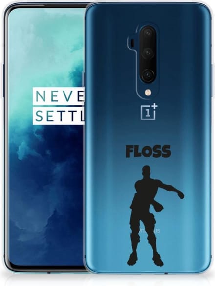 OnePlus 7T Pro Telefoonhoesje met Naam Floss