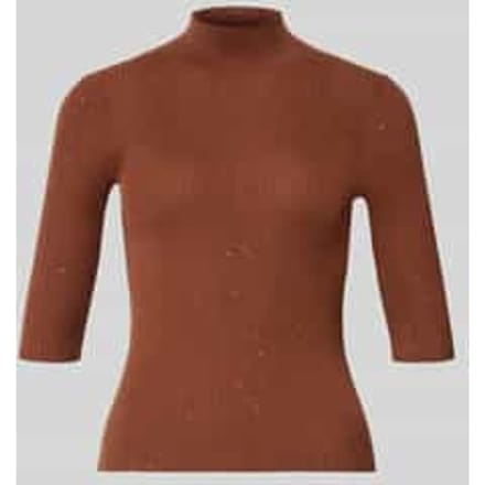 Slim Fit pullover met opstaande kraag model 'GALLO'