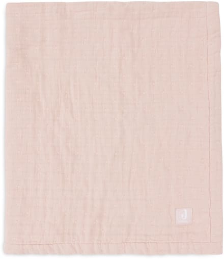 Jollein Deken Hydrofiel 75x100cm Jacquard Wild Rose GOTS