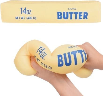 Premium Kwaliteit Boter Squishy / Butter Stressbal | Anti Stress Speelgoed | Tik-Tok Fidget | Slowrising - Boter