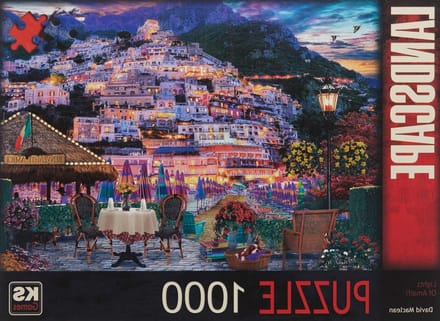 Puzzel 1000 stukjes - Landschapspuzzel - Ontspannen Bezig - Gedetailleerd Beeld - 68 x 48 cm - Kleurrijk
