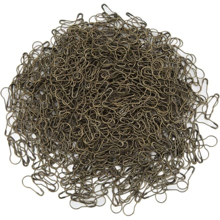 1000 Stuks Veiligheidsspelden Multifunctioneel Duurzaam Roestvrijstalen Legering Brede Toepassing Antiek Messing Kleur black