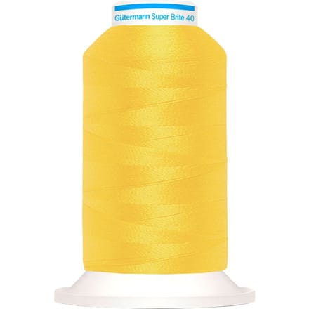 Gütermann Super Brite machine borduurgaren - 5626 Zonnegeel