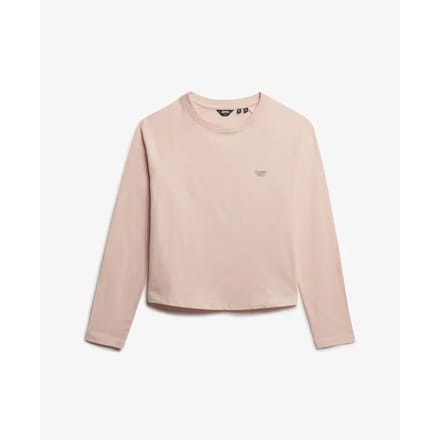 Dames-T-shirt met lange mouwen Superdry Essential Logo