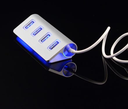 Luxe Usb - Hub Met 4 Usb Poorten