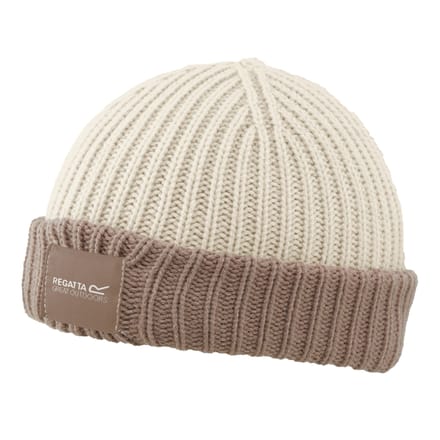 Regatta Kinderen/Kinderen Connora Fisherman Logo muts (Licht Vanille/Warm Taupe)
