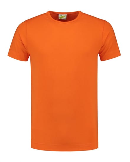 L&S T-shirt Crewneck cot/elast SS for him