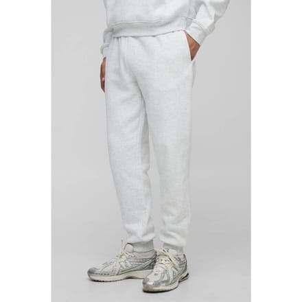 Essential Regular Fit Jogger | Grey Marl | Size Medium