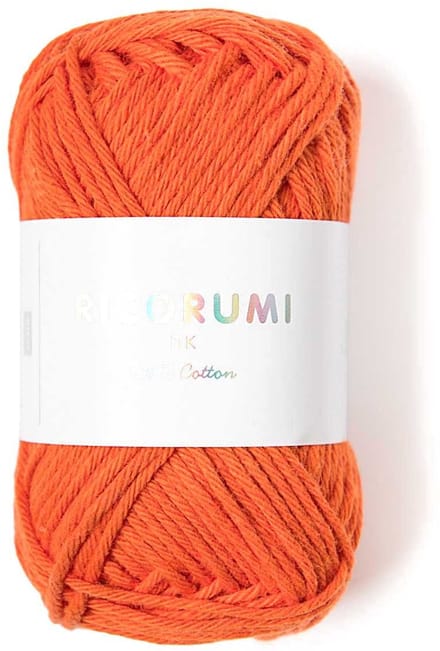 Ricorumi katoengaren Donker Oranje 25gr #027