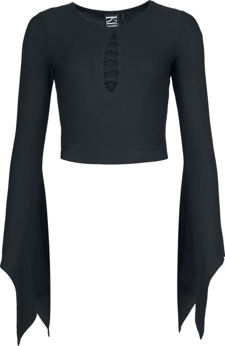Killstar Withered Garden - Liliths Lust Top Dames Top - zwart - XXL