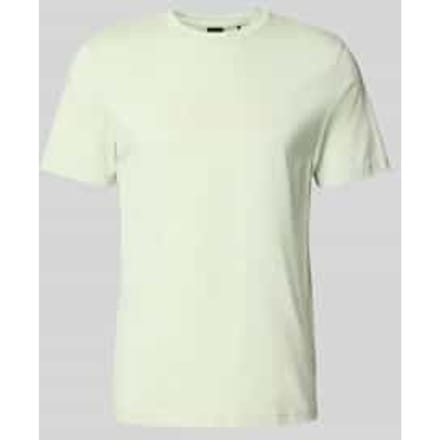 regular fit T-shirt van puur katoen model 'TE_LOGO'